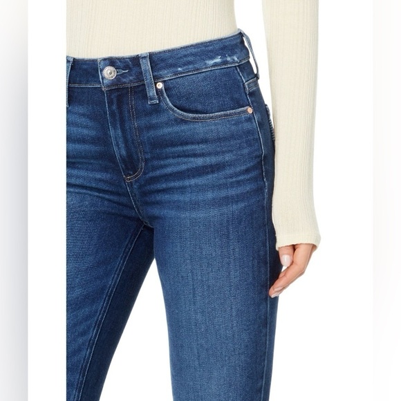NEW w/TAGS PAIGE Hoxton High Rise Ankle Skinny Jeans Women's Size 30 - Picture 5 of 11